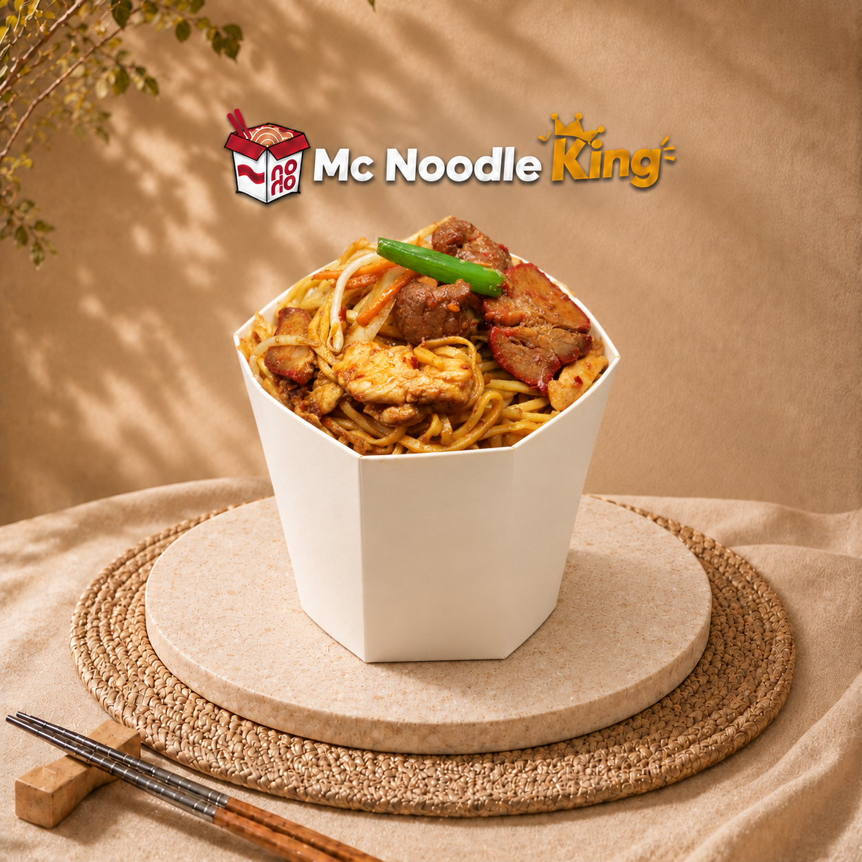 Satay Noodle Box