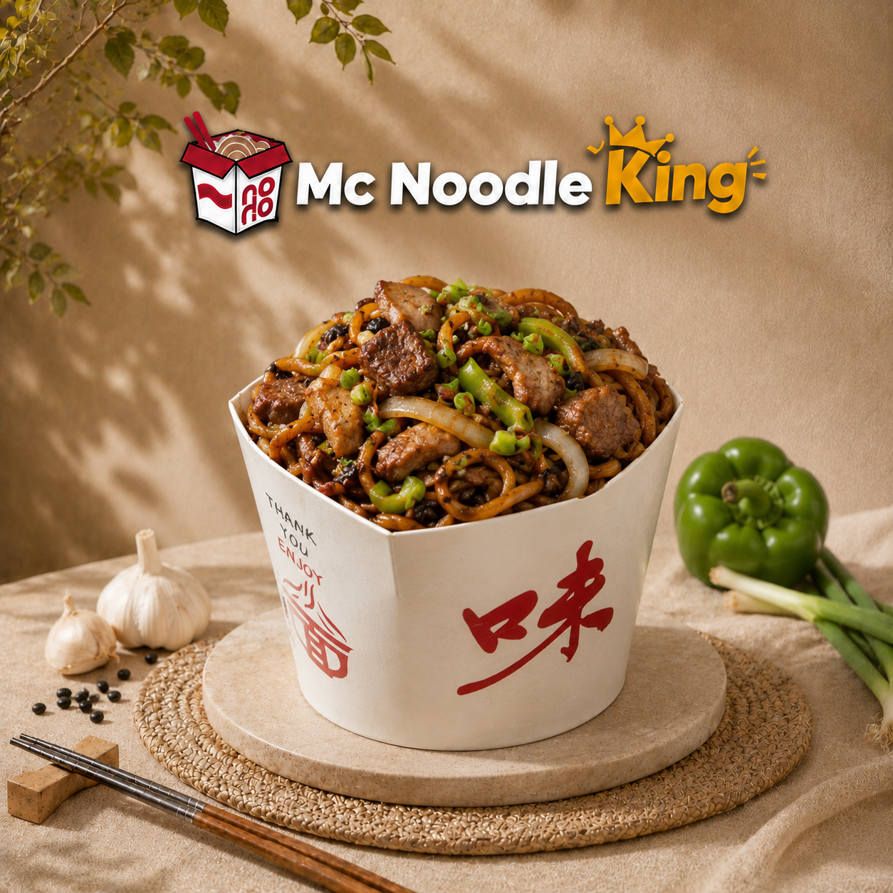 Black Bean Noodle Box