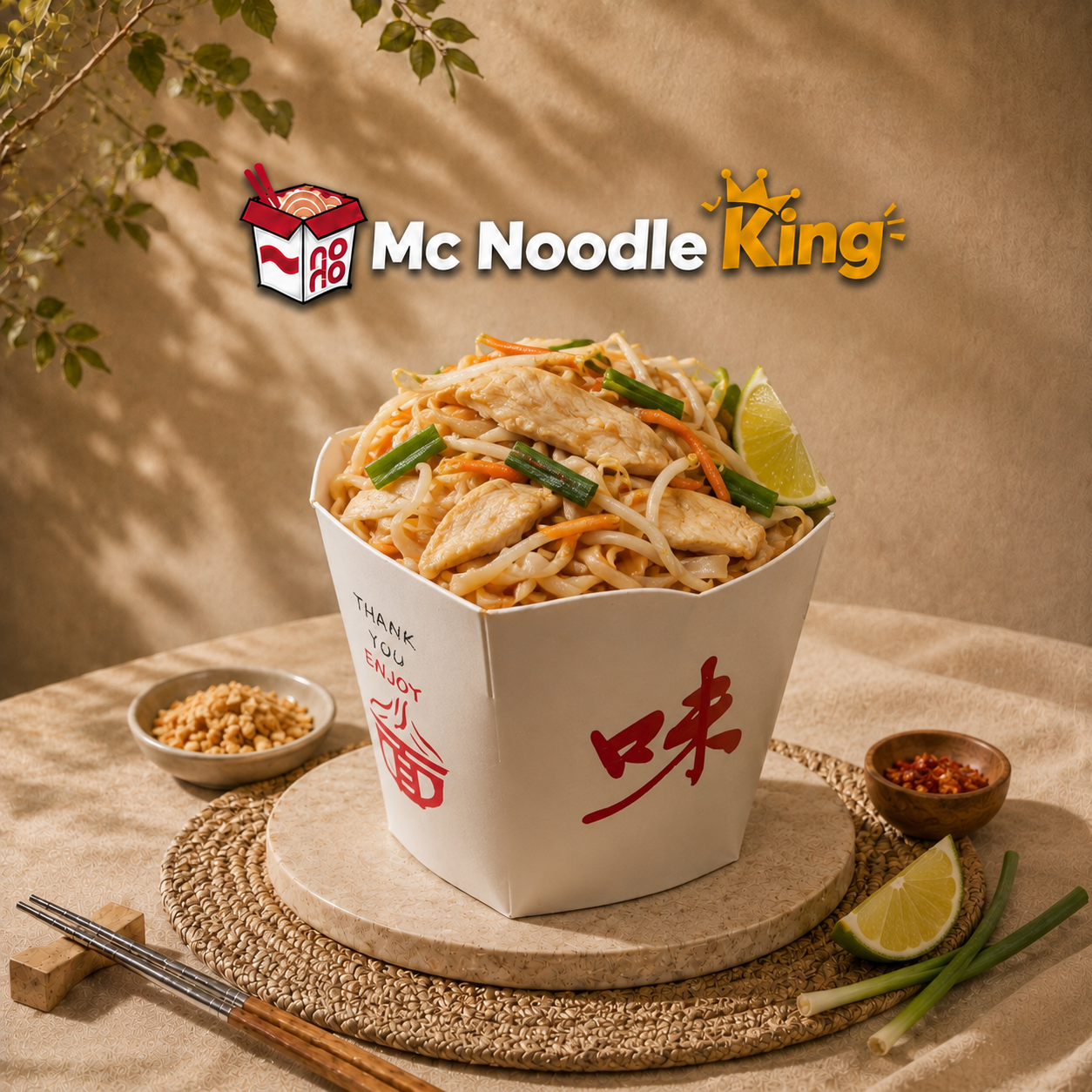 Pad Thai Noodle Box